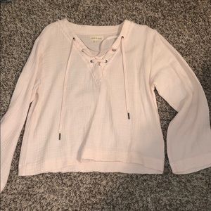 Light Pink Cloth and Stone Top